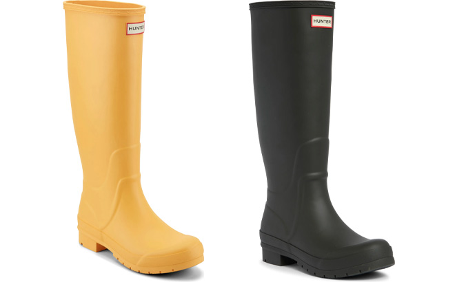 Hunter Womens Lily Waterproof Rain Boots