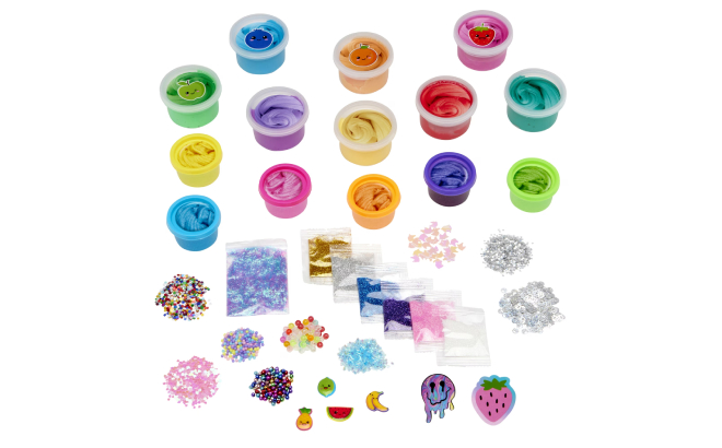 Inclusions of Cra Z Slimy Mega Slime Kit Inclusions of Cra Z Slimy Mega Slime Kit