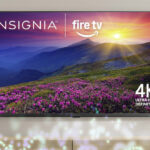 Insignia 70 Inch Class F50 Series LED 4K UHD Smart Fire TV on the Wall