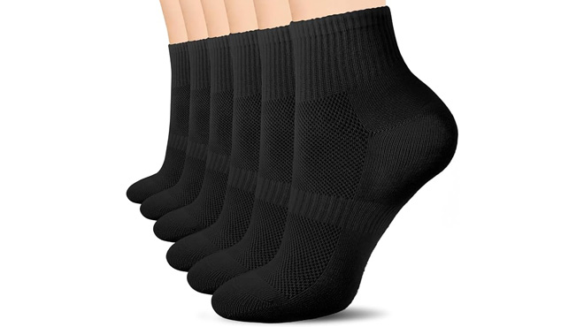 Ipletix 6 Pairs Ankle Socks Ipletix 6 Pairs Ankle Socks
