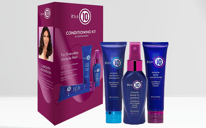 Its a 10 Conditioning 3 Piece Value Set