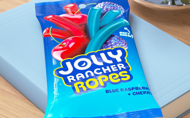 JOLLY RANCHER Ropes Blue Raspberry and Cherry Candy JOLLY RANCHER Ropes Blue Raspberry and Cherry Candy