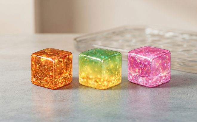 Just Toys Jelly Sensory Squish 2 5 in Cube Just Toys Jelly Sensory Squish 2 5 in Cube