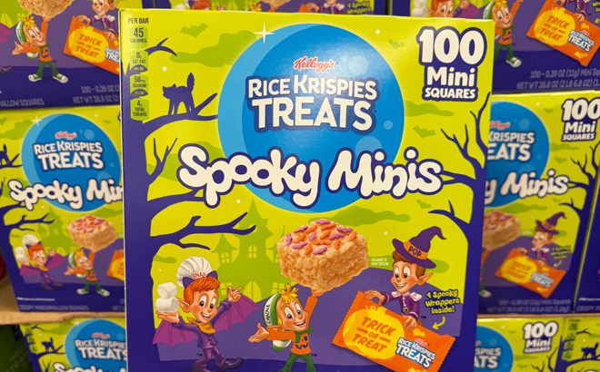 Kelloggs Rice Krispies Treats Spooky Minis