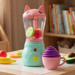 Kid Connection 7 Piece Kitty Smoothie Maker Pretend Play Set