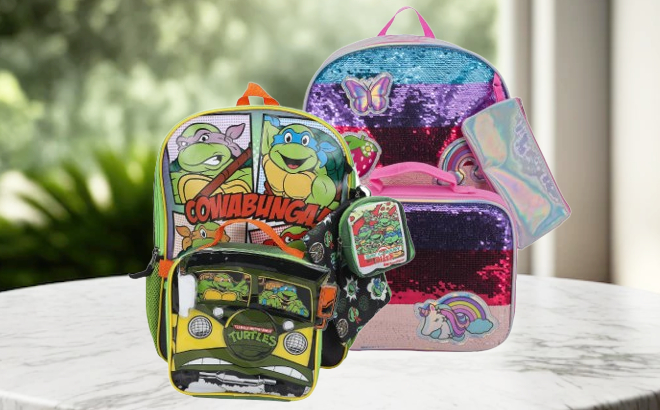 Kids 5 Piece Backpack Sets Kids 5 Piece Backpack Sets
