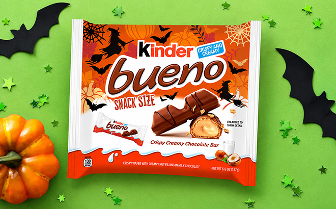 Kinder Bueno Halloween Bars Snack Size