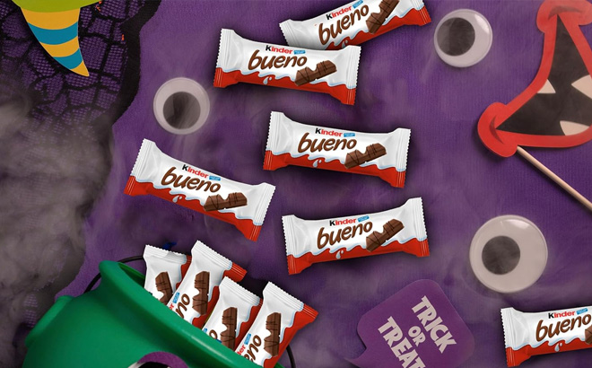 Kinder Bueno Halloween Bars Snack