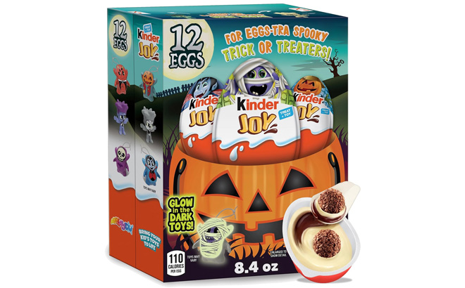 Kinder Joy Halloween Eggs 12 Count Kinder Joy Halloween Eggs 12 Count