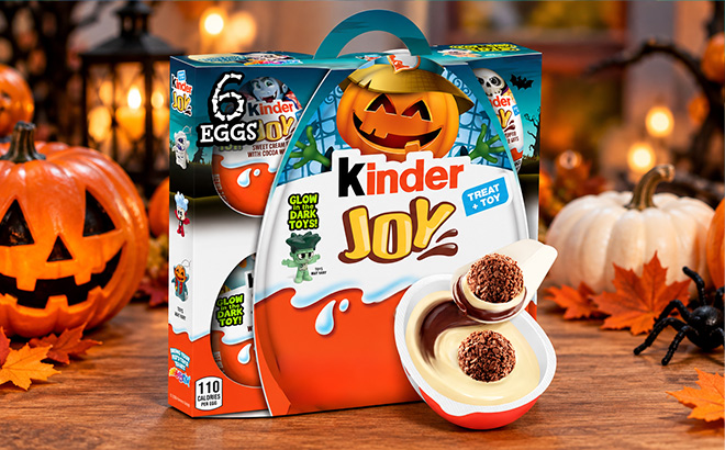Kinder Joy Halloween Eggs 6 Count Kinder Joy Halloween Eggs 6 Count