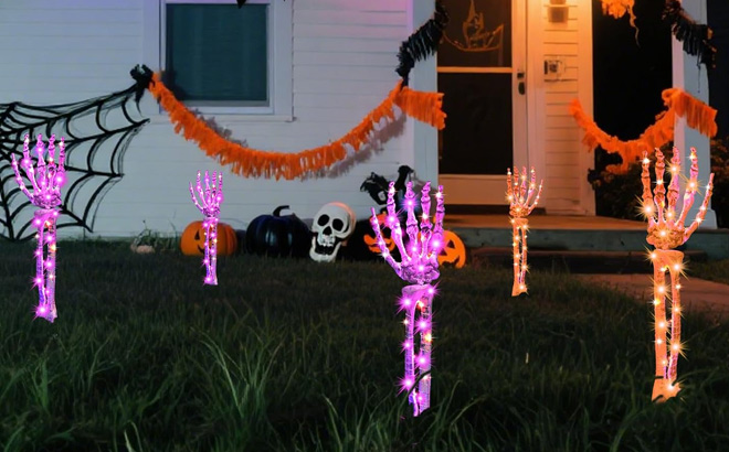 LED Skeleton Arm Halloween Decorations LED Skeleton Arm Halloween Decorations