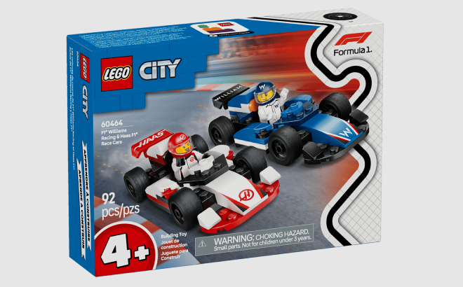 LEGO City F1 Williams Racing Haas F1 Race Cars Building Toy LEGO City F1 Williams Racing Haas F1 Race Cars Building Toy