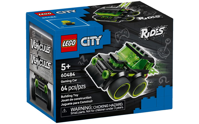 LEGO City Rides Gaming Race Car Building Toy LEGO City Rides Gaming Race Car Building Toy
