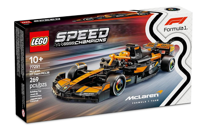 LEGO Speed Champions McLaren 269 Piece Building Set