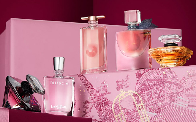 Lancome 5 Piece Perfume Sampler Holiday Gift Set Lancome 5 Piece Perfume Sampler Holiday Gift Set