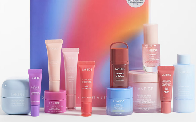 Laneige 12 Days of Wonder Korean Skincare Lip Favorites Advent Calendar