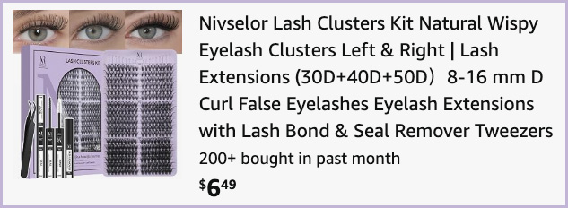 Lash Clusters Kit at Checkout 1 Lash Clusters Kit at Checkout 1