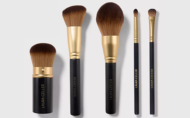 Laura Geller 5 Piece Full Face Brush Set Laura Geller 5 Piece Full Face Brush Set
