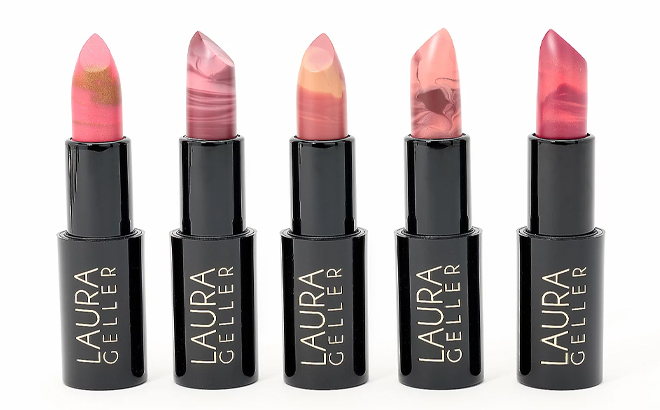 Laura Geller 5 Piece Lipstick Marble Set Laura Geller 5 Piece Lipstick Marble Set