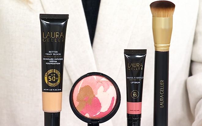 Laura Geller Better than Block SPF Face Lip 4 Piece Collection