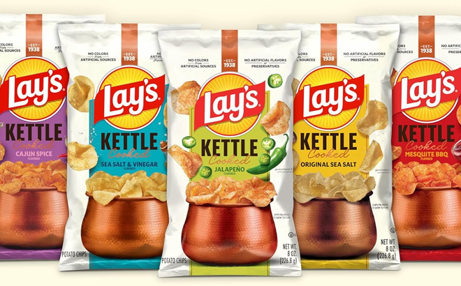 Lays Kettle Cooked Potato Chips