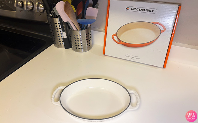 Le Creuset 1 Qt Enameled Cast Iron Oval Baker