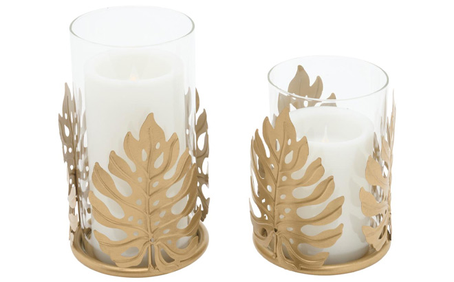 Leaf Hurricane LED Candles with Remote 2 Pack Leaf Hurricane LED Candles with Remote 2 Pack
