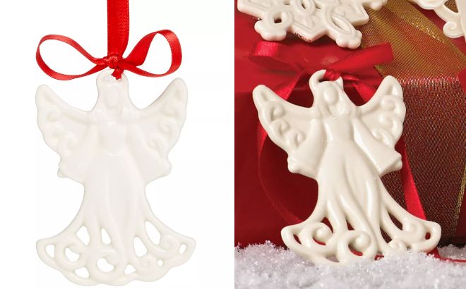 Lenox Angel Charm Ornament Lenox Angel Charm Ornament