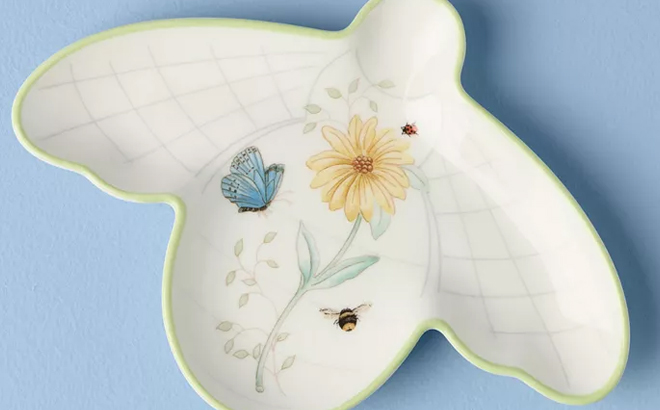 Lenox Butterfly Meadow Bee Spoon Rest Lenox Butterfly Meadow Bee Spoon Rest