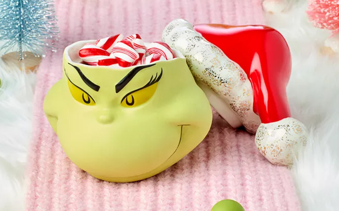 Lenox Grinchmas Covered Candy Jar Lenox Grinchmas Covered Candy Jar