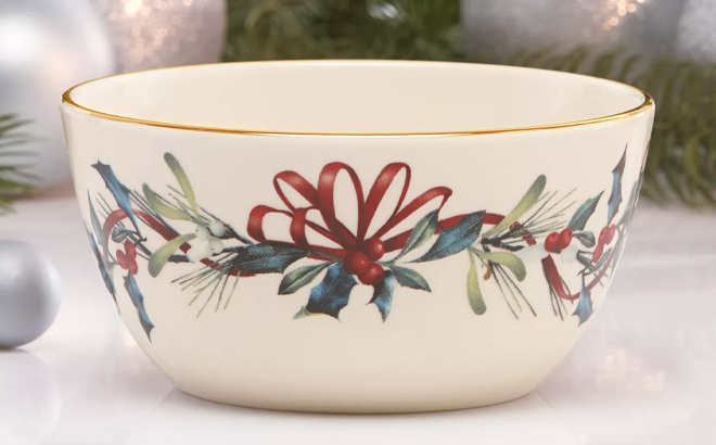 Lenox Winter Greetings 5 Inch Bowl Lenox Winter Greetings 5 Inch Bowl
