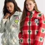 Licensed Character Grinch Holiday Jacket and Disneys Mickey Mouse Christmas Pullover