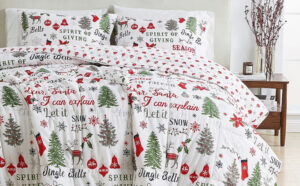 Linery Reversible Winter Lightweight Down Alternative Comforter Set 1