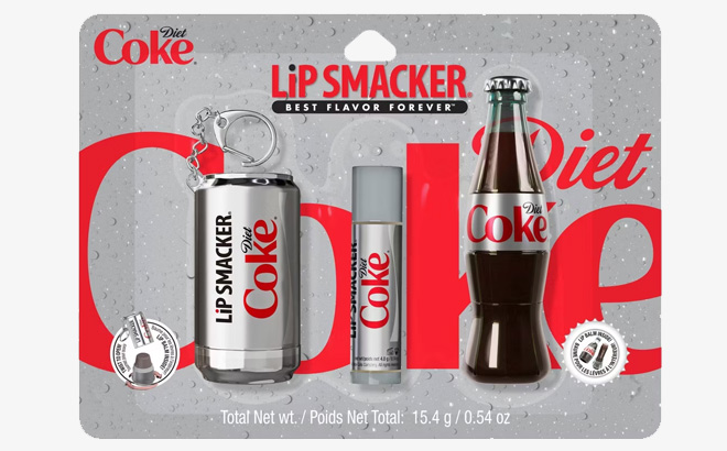 Lip Smacker Diet Coke Lip Trio