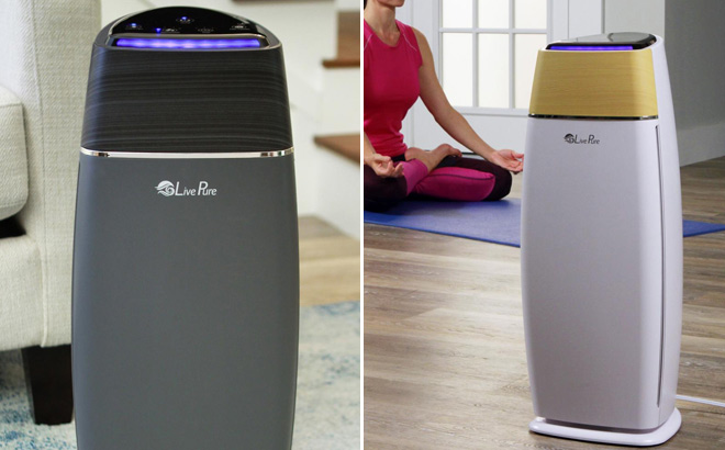 LivePure LP260 Tower True HEPA Air Purifier