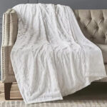 Madison Park Oversized Faux Fur Throw
