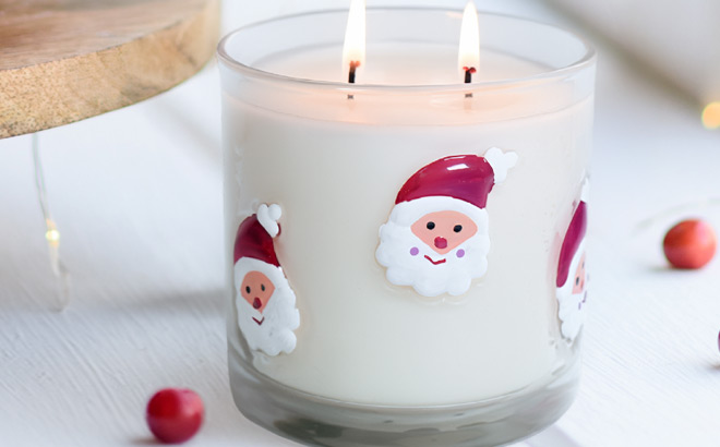 Mainstays 2 Wick Embedded Icon Scented Container Candle