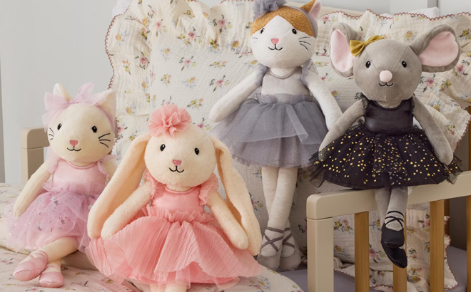 Members Mark Plush Animals 4 Pack Members Mark Plush Animals 4 Pack