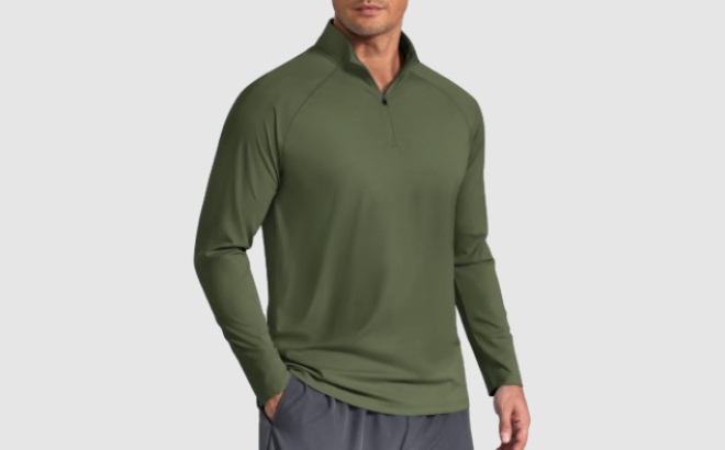 Mens Quarter Zip Pullover Mens Quarter Zip Pullover