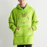 Mens The Grinch Blanket Hoodie