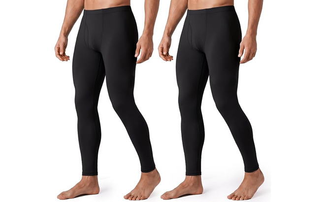 Mens Thermal Underwear Pants 2 Pack
