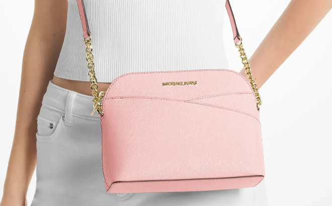 Michael Kors Jet Set Travel Medium Dome Crossbody Bag Michael Kors Jet Set Travel Medium Dome Crossbody Bag