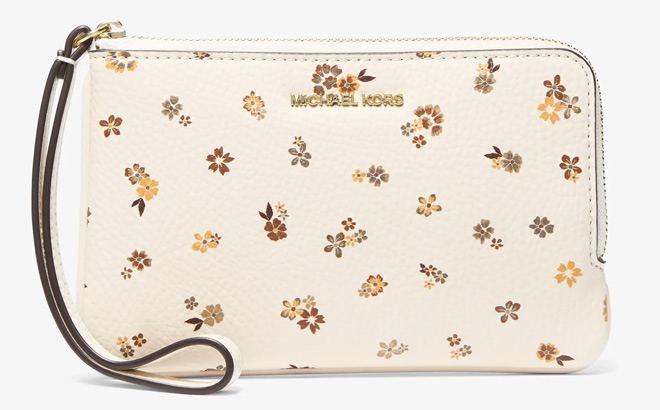Michael Kors Jet Set Travel Small Floral Printed Wristlet