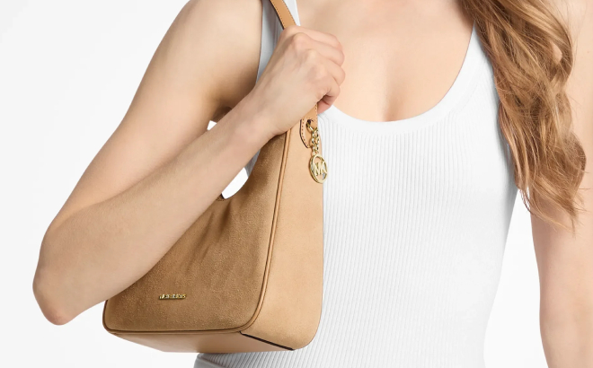 Michael Kors Nayla Small Hobo Shoulder Bag