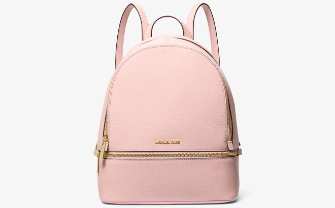 Michael Kors Rhea Medium Pebbled Leather Backpack Michael Kors Rhea Medium Pebbled Leather Backpack