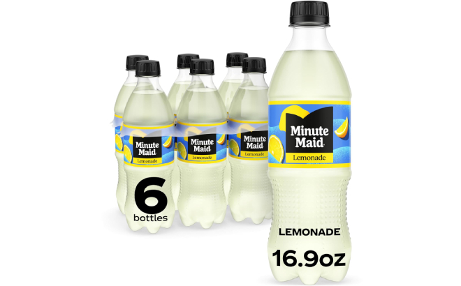 Minute Maid Lemonade Bottles 6 Pack Minute Maid Lemonade Bottles 6 Pack