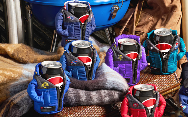 NFL Mini Puffer Jacket from Pepsi NFL Mini Puffer Jacket from Pepsi