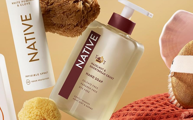 Native Liquid Hand Soap in Hazelnut Shortbread Crust