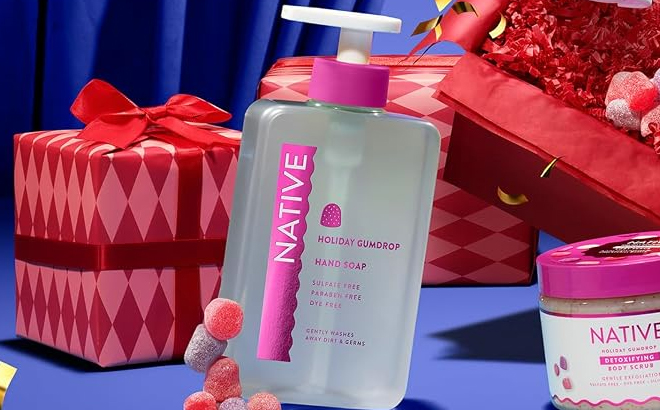 Native Liquid Hand Soap in Holiday Gumdrop
