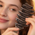 Natural Boar Bristle Hair Brush for Fine Hair